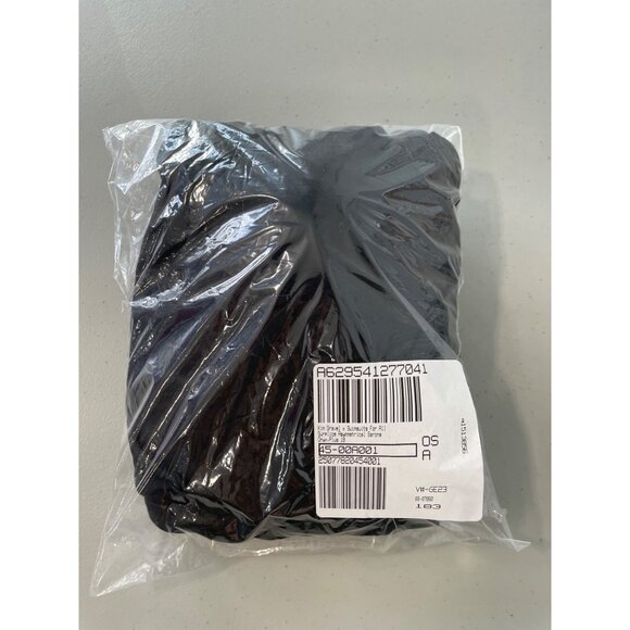 Kim Gravel x Swimsuits For All Surplice Asymmetrical Sarong Size 18W Black Beach - Picture 3 of 9